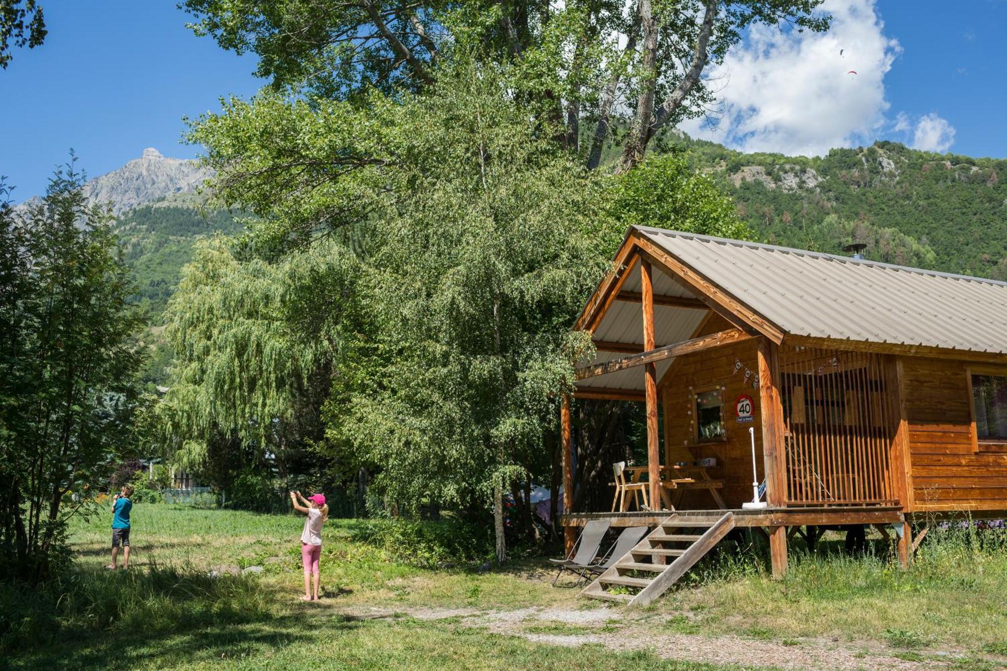 Huttopia Vallouise Buitenkant foto